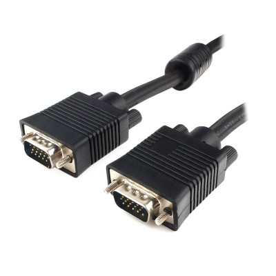 Cable SVGA 15m/15m (for KVM - switch box), экранированный, 20м, Cablexpert, CC-PPVGA-20M-B