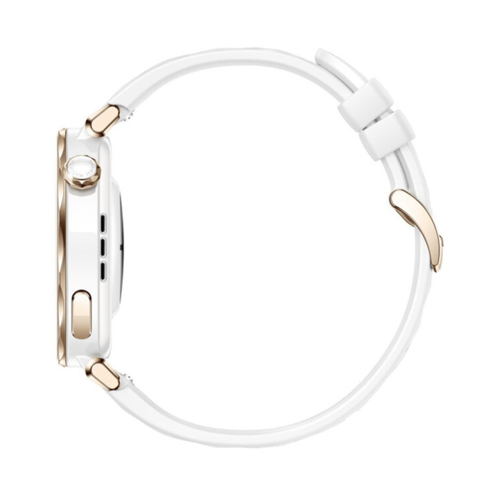 Смарт часы Huawei Watch GT 5 Pro JNA-B29 42mm White Fluoroelastomer Strap