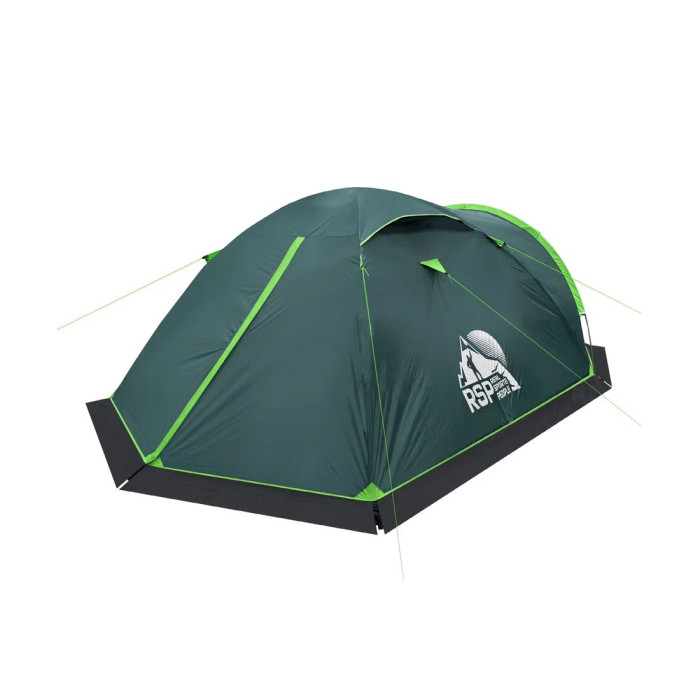 Палатка River 3 для туризма и кемпинга зеленый