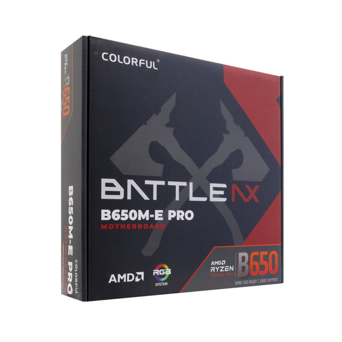 MB Socket AM5, MATX, AMD B650 (DP+HDMI), Colorful BATTLE-AX B650M-E PRO V14, 2DDR5, PCIx16, PCIx4