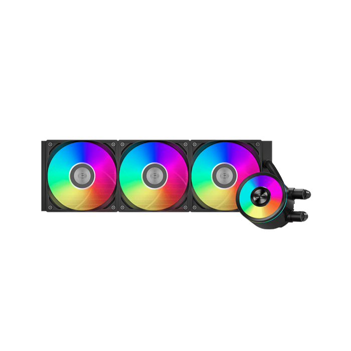 Водяное охлаждение для CPU PCCooler DA360 Pro ARGB BK TDP 300W LGA Intel/AMD Black DA360 Pro ARGB BK