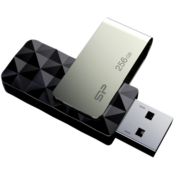 Silicon Power Memory USB 3.0 256GB Blaze B30