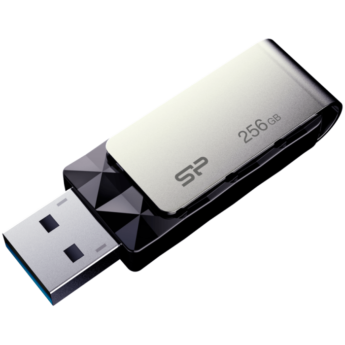 Silicon Power Memory USB 3.0 256GB Blaze B30