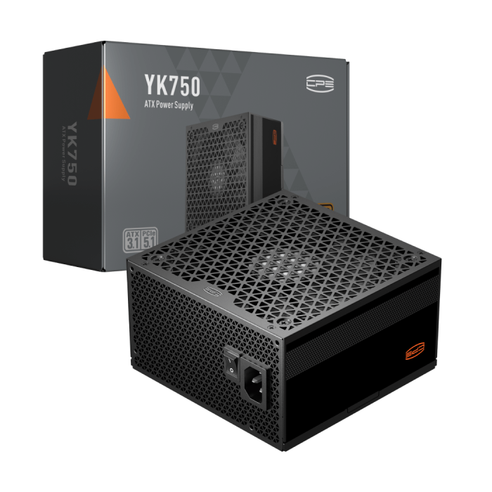 Блок питания PCCooler  YK750, 750W, Non Modular, 80+ BRONZE, Fan 135mm, P5-YK750-B1F