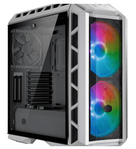 Корпус CoolerMaster MasterCase H500P MESH WHITE ARGB E-ATX/ATX/Mini-ITX 2xUSB3 (MCM-H500P-WGNN-S01)