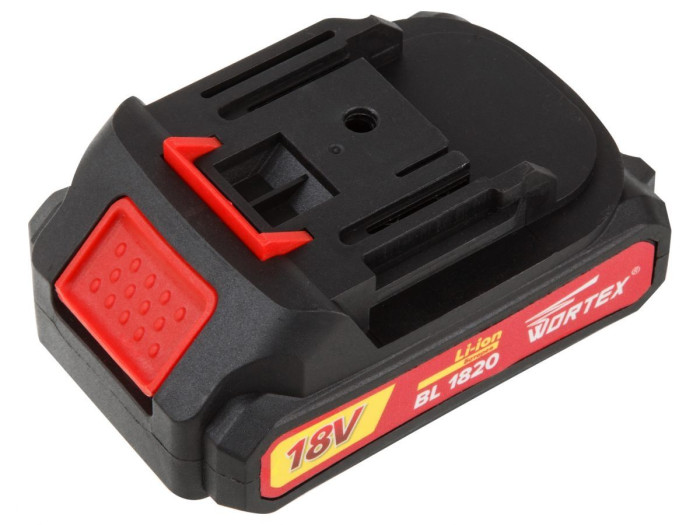 Аккум. дрель-шуруповерт WORTEX BD 2025 DLi в чем. ALL1 БЕСЩЕТ, 18 В, 50 Н*м, 2х2 А*ч, БЗП 10 мм