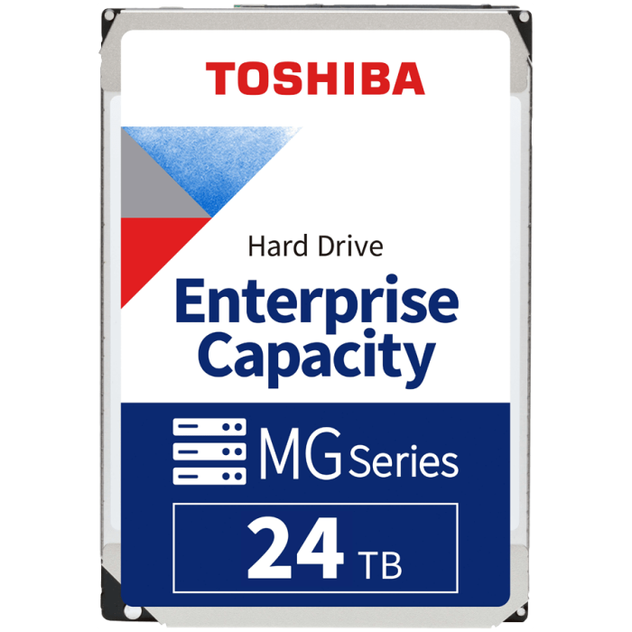 HDD Server TOSHIBA MG11 24TB MAMR 512e, 3.5'', 1024MB, 7200RPM, SATA, SKU: HDEB034GEA51F