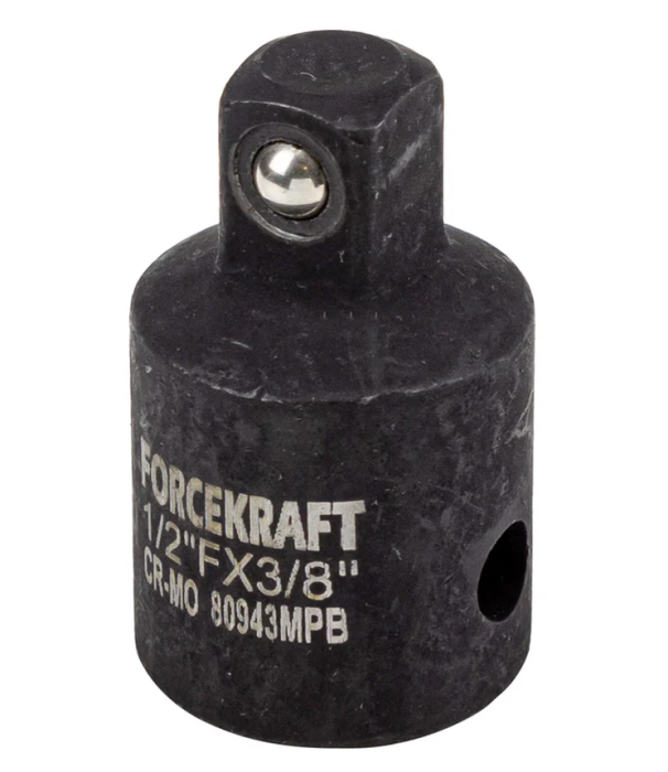Адаптер-переходник ударный 1/2"(F)х3/8"(M). 55018 FK-80943MPB
