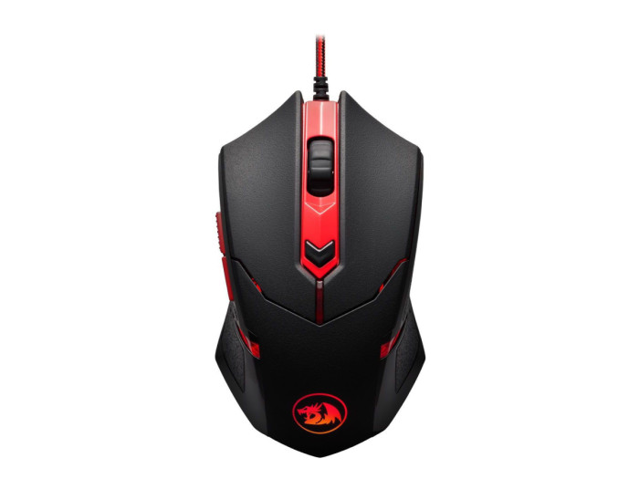 Mouse+pad Redragon M601BA, Optical 3200 dpi, 6 buttons, USB, black (78226)