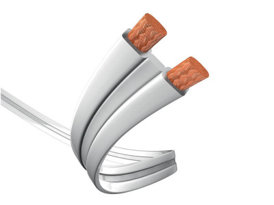 inakustik Кабель акустический Premium Speaker Cable 2x4,0mm² Белый EAN:4001985424917