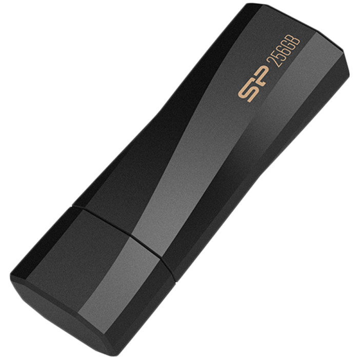 Silicon Power Blaze - B07 256GB Pendrive USB 3.2 Gen 1 Black, anti bacterial coating