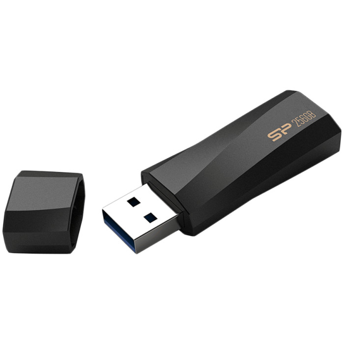 Silicon Power Blaze - B07 256GB Pendrive USB 3.2 Gen 1 Black, anti bacterial coating