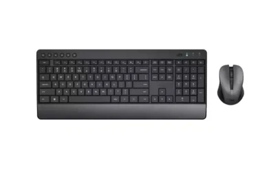 Комплект офисный Trust TREZO 24529 беспроводные клавиатура+мышь черный