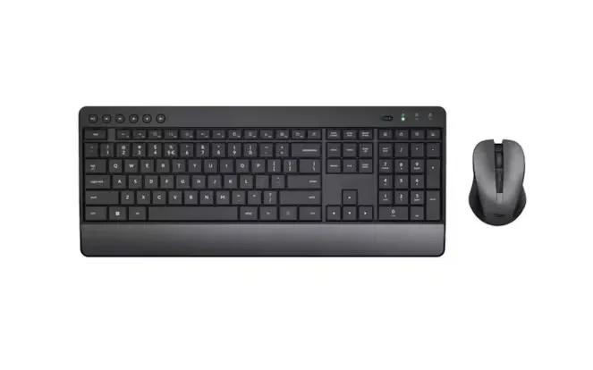 Комплект офисный Trust TREZO 24529 беспроводные клавиатура+мышь черный