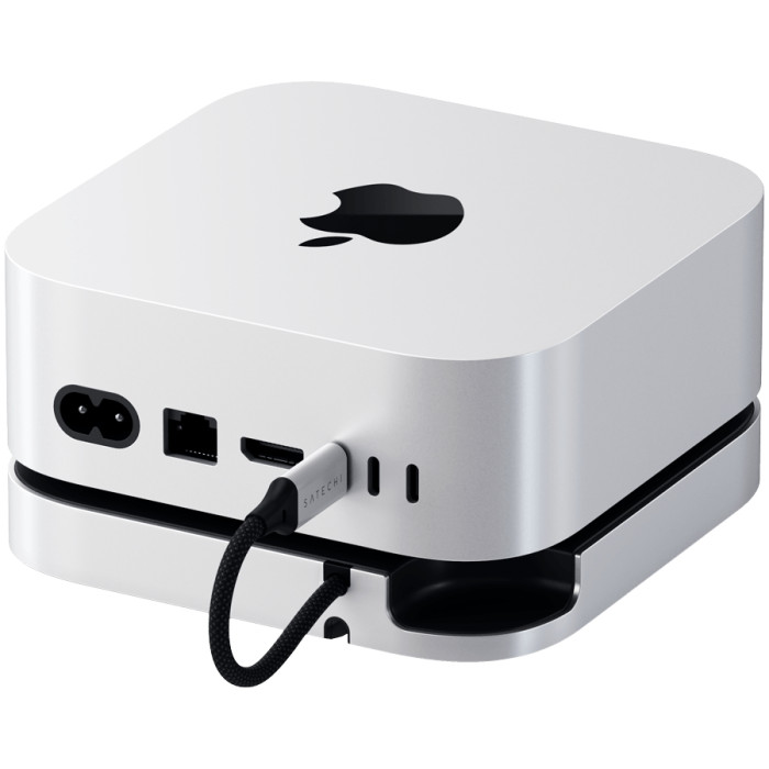 SATECHI Mac Mini M4 Stand & Hub with SSD Enclosure