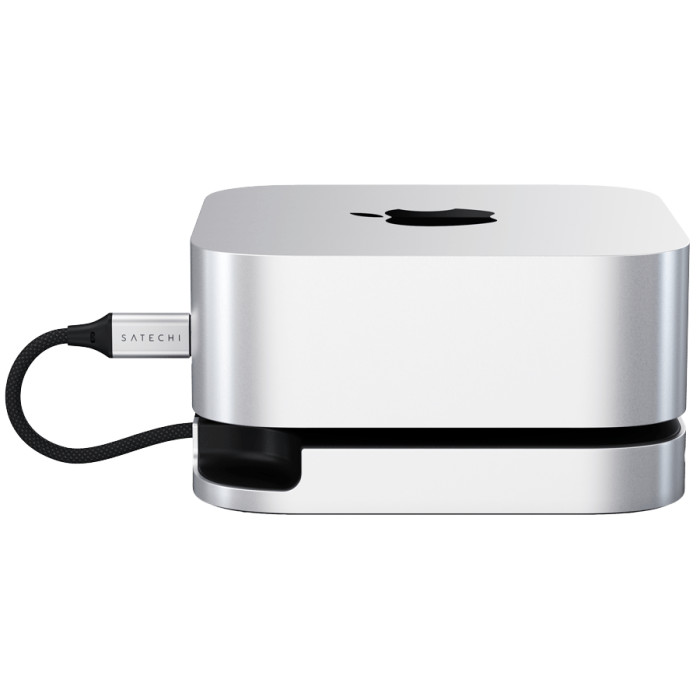 SATECHI Mac Mini M4 Stand & Hub with SSD Enclosure