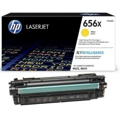Лазерный картридж HP CF462X HP желтый 656X для HP Color LJ M652/M653 (22000 стр)