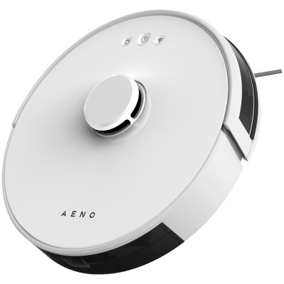 AENO Robot Vacuum Cleaner RC2S: wet &amp; dry cleaning, smart control AENO App, powerful Japanese Nidec motor, turbo mode