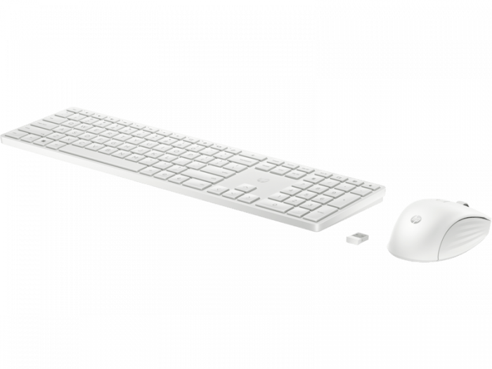 Клавиатура и мышь HP 4R016AA 650 Wireless Keyboard and Mouse Combo WHT RUSS