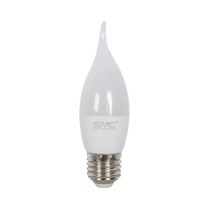 Лампа светодиодная SVC LED CB35-7W-E14-4000K Свеча на ветру Нейтральный