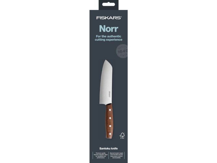 Нож Сантоку 16 см Norr Fiskars