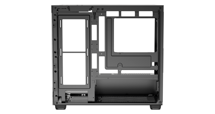 Корпус Ocypus Gamma C52 BK mATX/ITX 3xUSB Черный	 Gamma-C52-BKD000XX-GL