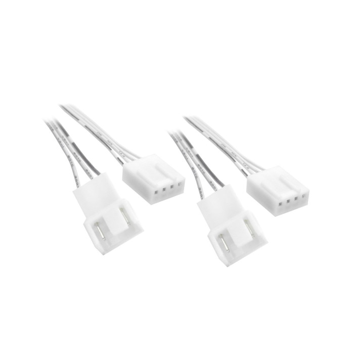 Fan kit for case, 14cm x 2, ID-Cooling AS-140-W DUET, 300-1800rpm, 72.2CFM, 24.9 dBA, 4pin