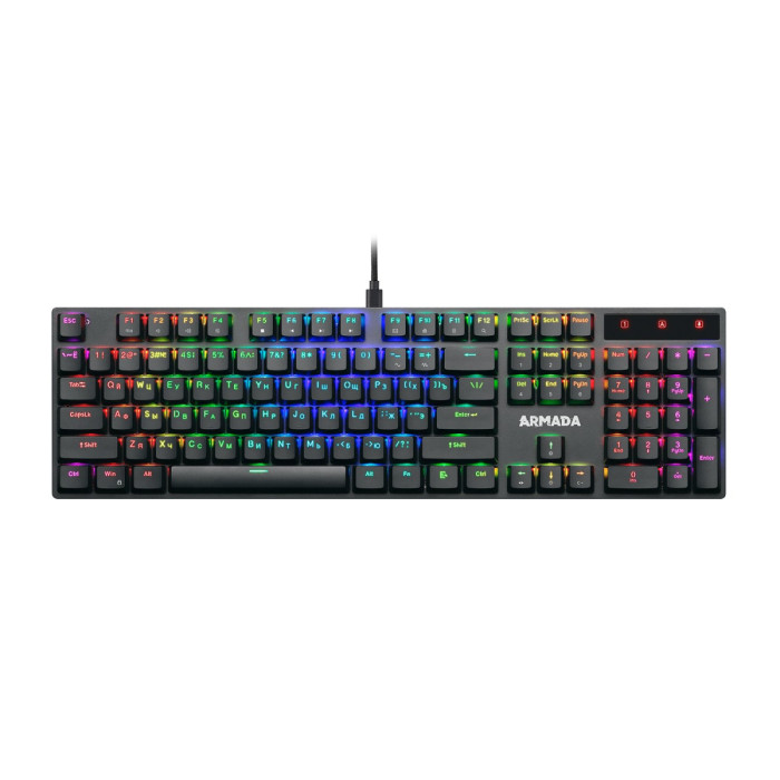 KeyBoard  USB, Defender Armada GK-004 RU, Black, (45004)