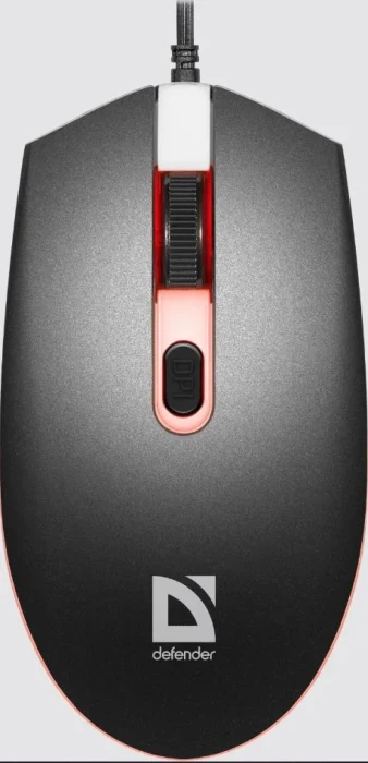 Мышь проводная Defender Dot MB-986 черный