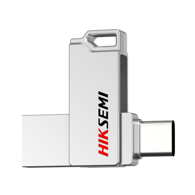 USB flash  64GB HikSemi, HS-USB-E327C 64G U3, USB 3.0, silver