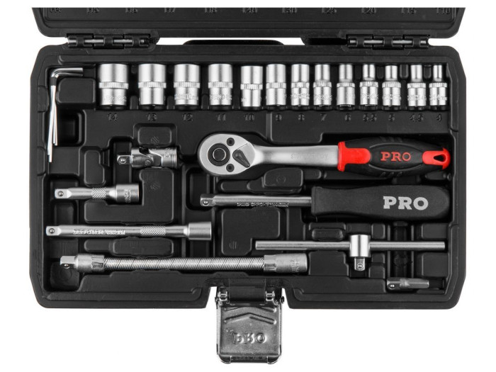 Набор головок и бит 46пр. 1/4" PRO STARTUL STUTTGART (PRO-046S)