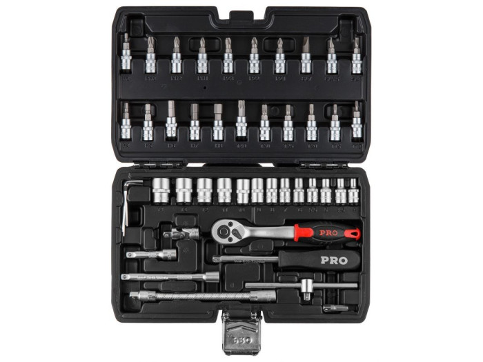 Набор головок и бит 46пр. 1/4" PRO STARTUL STUTTGART (PRO-046S)