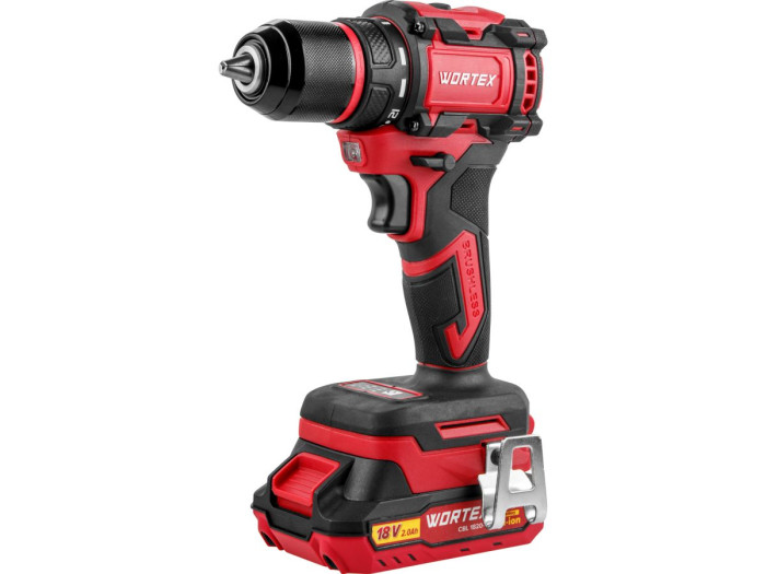 Аккум. дрель-шуруповерт WORTEX BD 2025-1 DLi в чем. ALL1 XLT БЕСЩЕТ, 18 В, 50 Н*м, 2х2 А*ч, БЗП 13 м