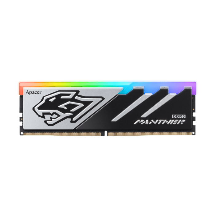 Оперативная память 32GB 5200MHz DDR5 Apacer Panther RGB UDIMM PC5-41600 AH5U32G52C5229BAA-1