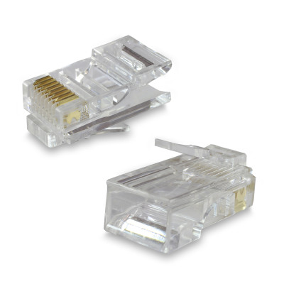 Connector RJ-45,Cablexpert   LC-8P8C-001, Cat.5e, for UTP, (в пакете 100 штук)