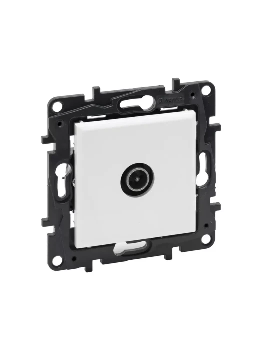 Розетка TV "звезда" Niloe Step Белый