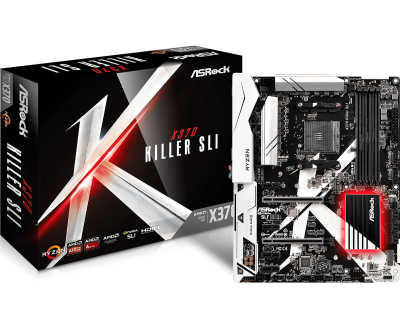 Материнская плата ASRock X370 KILLER SLI X370 AM4 4xDDR4 6xSATA3 RAID Ultra M.2 1xM.2 1xHDMI ATX