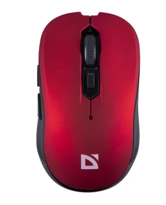 Мышь беспроводная Defender Gassa MM-105 бесшумная красный