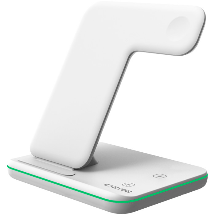 CANYON wireless charger WS-303 15W 3in1 White