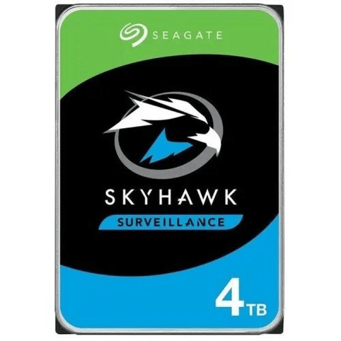 Жесткий диск для видеонаблюдения  4Tb Seagate SkyHawk Surveillance SATA3 3.5" 256Mb ST4000VX016