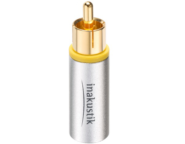 inakustik Коннектор Exzellenz RCA Plug Twist On Bulk EAN:4001985515615
