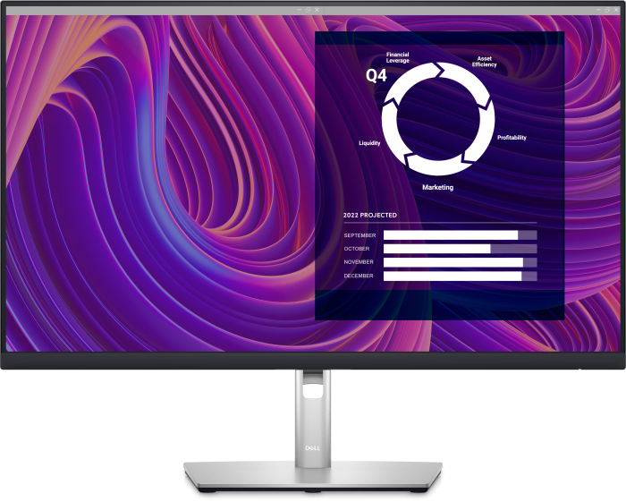 Dell 27 Monitor - P2723D - 68.6cm (27") /IPS QHD 2560 x 1440 at 60 Hz/DP/HDMI/4 x USB 3.2 DS/USB 3.2 US/3YrW