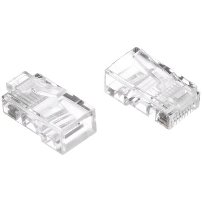 Connector RJ-45,Cablexpert  LC-PTU-01/10, Cat.5, for UTP, (в пакете 10 штук)