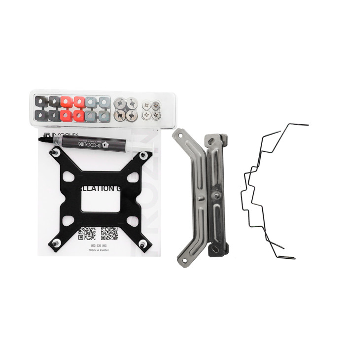 Cooler ID-Cooling, for S1851/1700/1200/115x/AMD, FROZN A410 ARGB WHITE, 230W, 500-2000rpm, 4pin