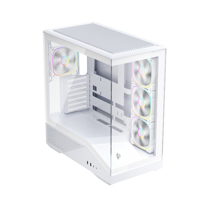 Компьютерный корпус 1STPLAYER FIREBASE GM7 White без Б/П