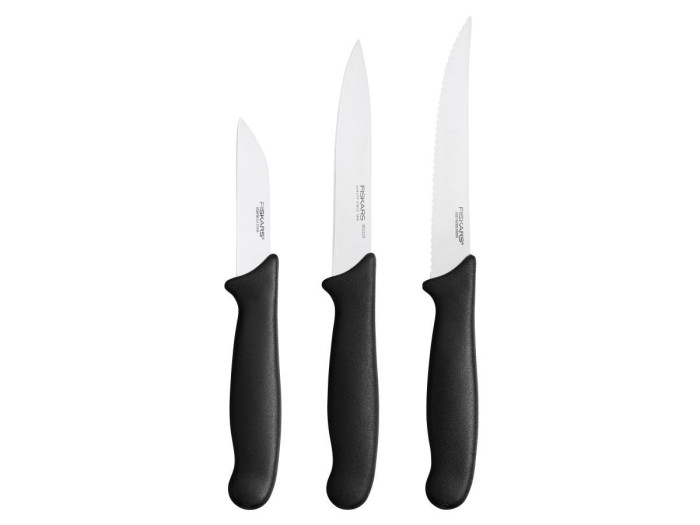 Набор ножей для овощей 3 шт Essential Fiskars