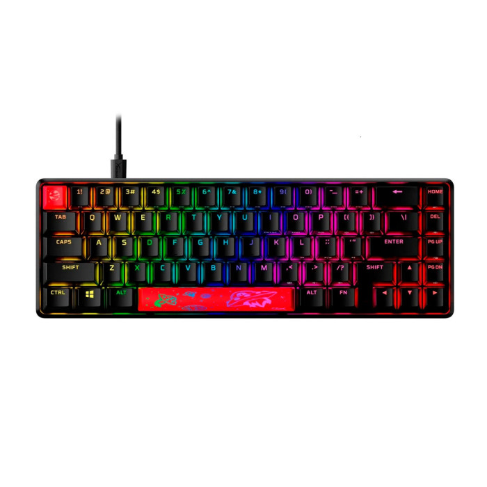 KeyBoard  USB, HyperX Alloy Origins 65, 4P5D6AX, mechanical, RGB, black