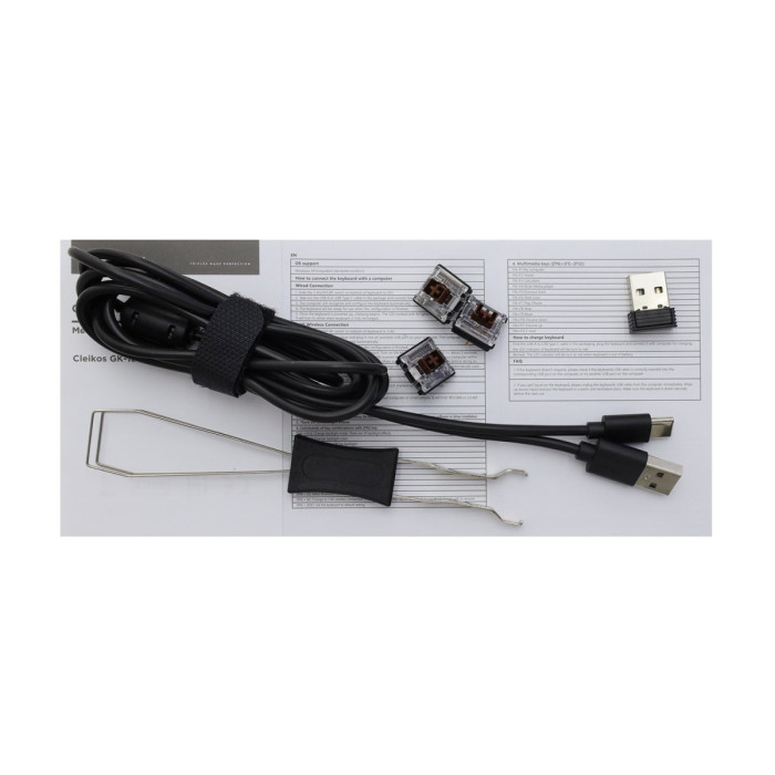 KeyBoard  USB, Defender Cleikos GK-135 RU, Black, (45135)