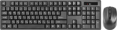 Набор беспроводный Defender  C-915 Nano,B (Черный) ENG/RU Кл:104 М:4кн, 800/1200