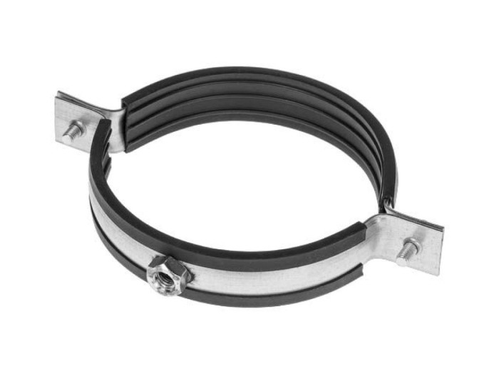Хомут для воздуховодов с уплотнителем D200 мм